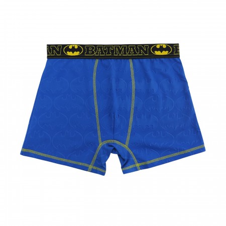 Batman 3D Embossed Symbols Men's Boxer Briefs