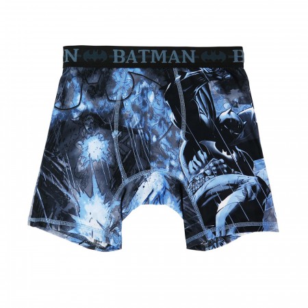 Batman Action Sublimated Boxer Briefs