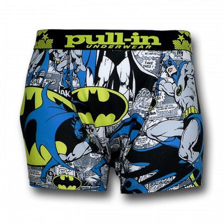 Batman Panels Pull-in Boxer Briefs