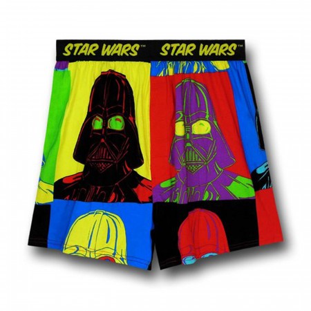 Star Wars Vader Pop Art Squares Boxers