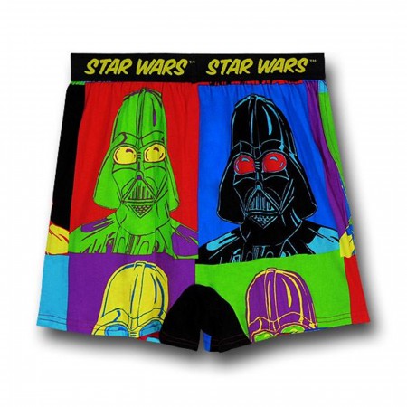 Star Wars Vader Pop Art Squares Boxers