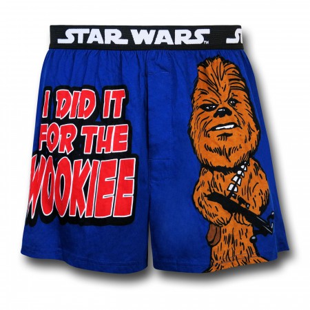 Star Wars For the Wookiee Knit Boxers