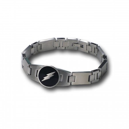 Flash Symbol Stainless Steel Bracelet