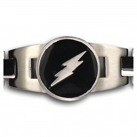 Flash Symbol Stainless Steel Bracelet