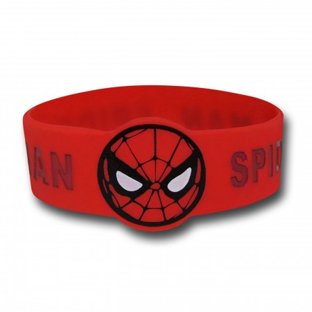 Spider-Man Mask Rubber Wristband