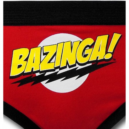 Big Bang Theory Red Bazinga Women's Hipster Briefs
