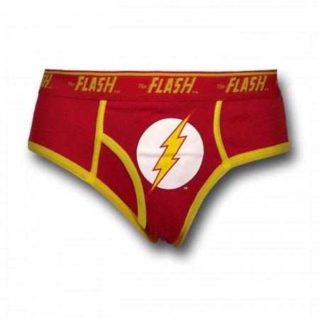 Flash Red Outline Symbol Briefs