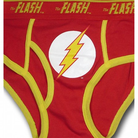 Flash Red Outline Symbol Briefs