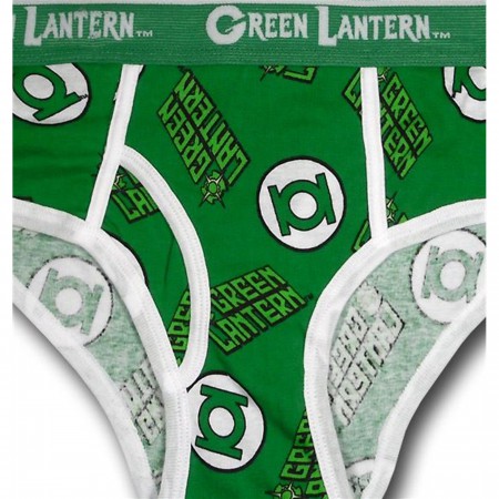 Green Lantern Collage Briefs