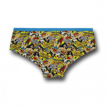 Wonder Woman Women's Hipster 3 Pack Briefs