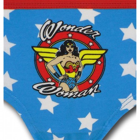 Wonder Woman Women's Hipster 3 Pack Briefs