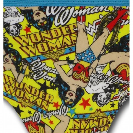 Wonder Woman Women's Hipster 3 Pack Briefs