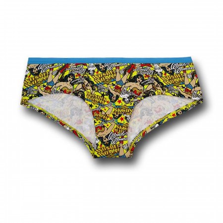 Wonder Woman Women's Hipster 3 Pack Briefs