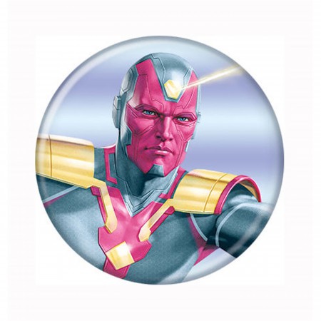 Avengers Infinity War Vision Button
