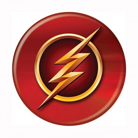 Flash TV Series Symbol Button