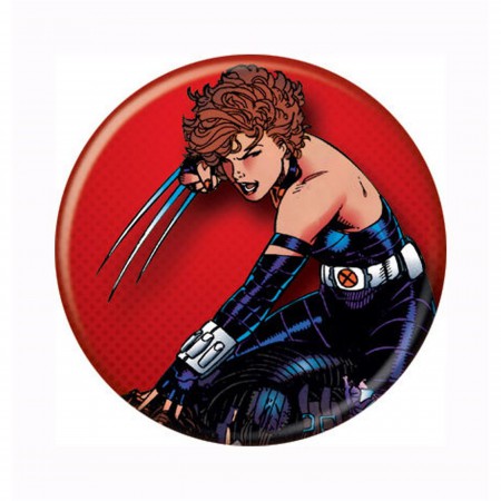 X-Men Kitty Pryde Shadowcat Claws Button