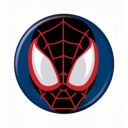 Spiderman Miles Morales Mask Button