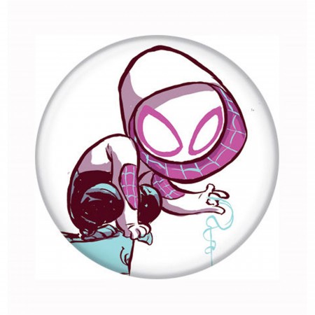 Spider-Gwen Scottie Young Baby Button