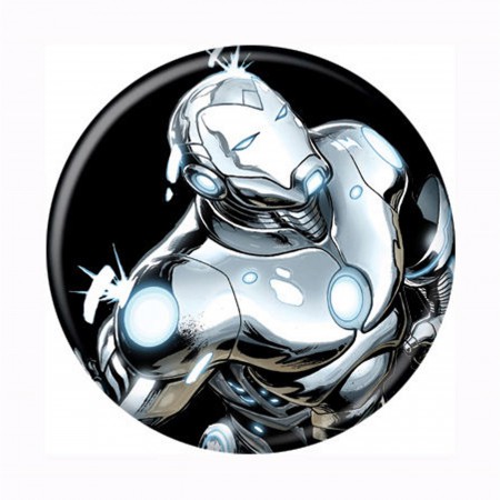 Superior Iron Man Button