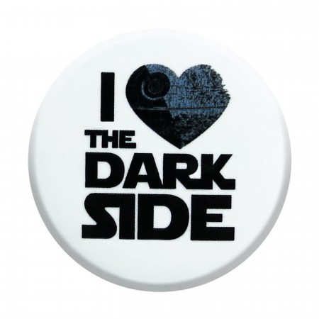 Star Wars I Heart The Dark Side Button