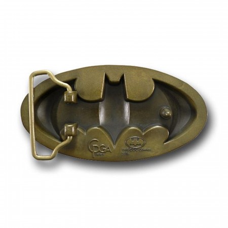 Batman 3D Bronze Belt Buckle