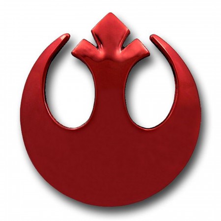 Star Wars Rebel Symbol Red Belt Buckle