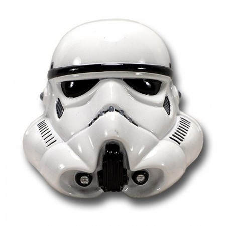 Star Wars White Stormtrooper Head Belt Buckle