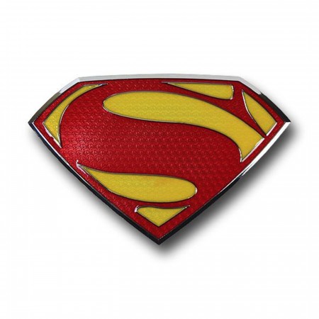 Superman Man of Steel Symbol Belt Buckle