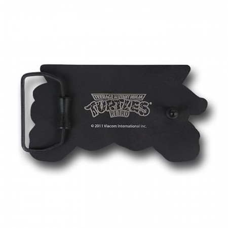 TMNT Heads Metal Belt Buckle