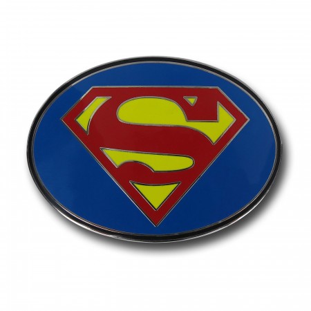 Superman Symbol Oval Belt Buckle