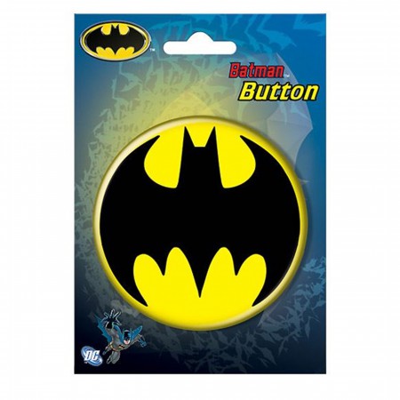 Batman Symbol Massive 3" Button