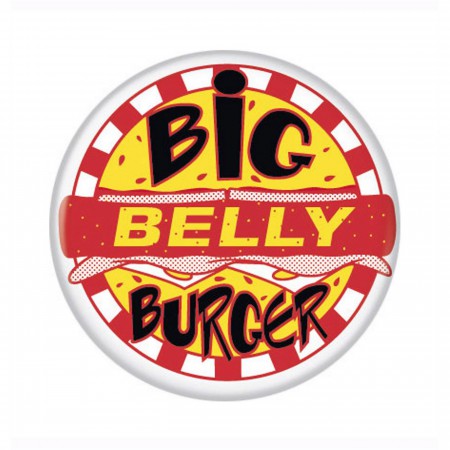 Arrow Big Belly Burger Button