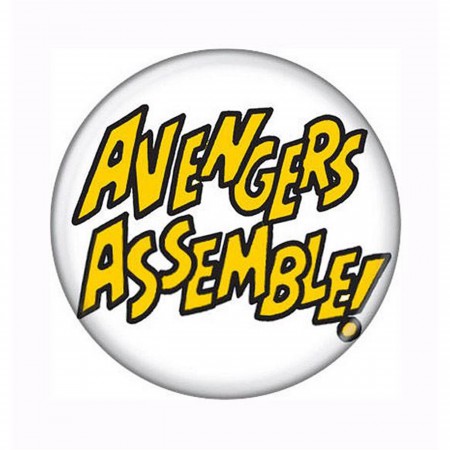 Avengers Assemble! Button