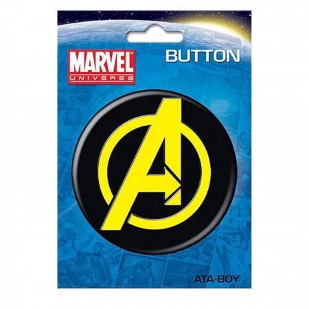 Avengers MEGA Symbol 3" Button