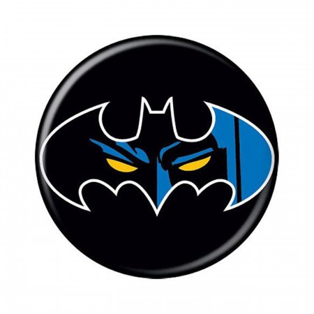 Batman Eyes Symbol Button