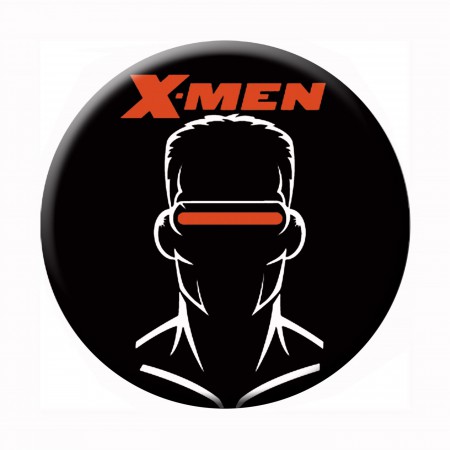 X-Men Cyclops Line Art Button