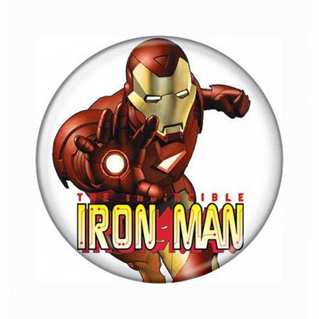 Iron Man "Eat My Repulsor" Button
