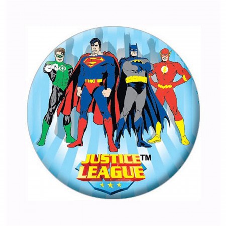 Justice League the Triumphant Button