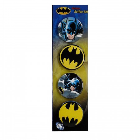Batman Images And Symbols Button Set