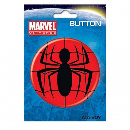 Spider-Man Symbol 3-Inch Button