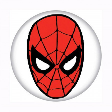 Spiderman Head Button