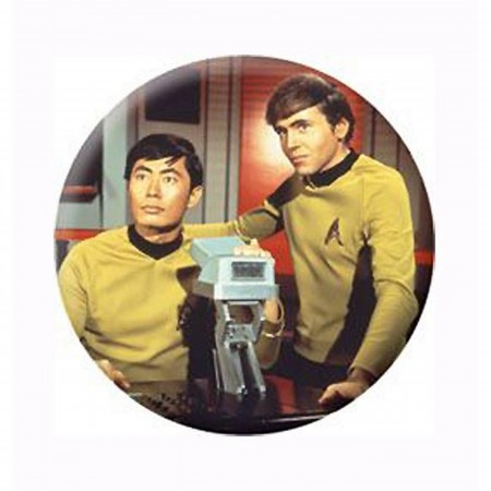Star Trek Sulu and Chekov Button