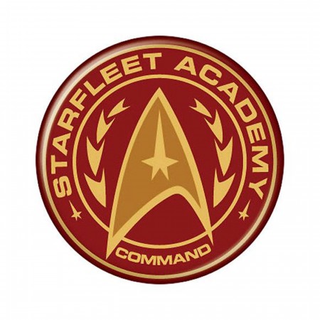 Star Trek Starfleet Command Academy Button