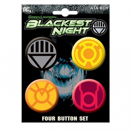 Blackest Night 4 Infrared Spectrum Button Set