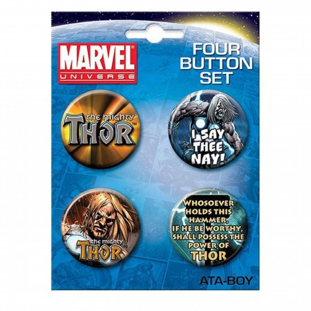 Thor Four Button Set 1