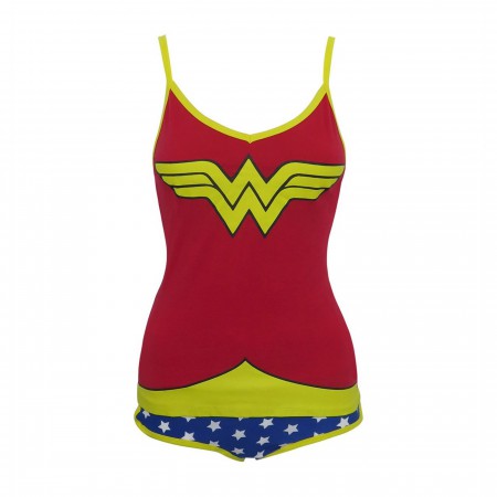 Wonder Woman Cami & Panty Lingerie Set