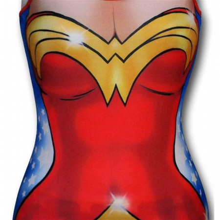 Wonder Woman Women's Costume Cami and Boyshorts Set