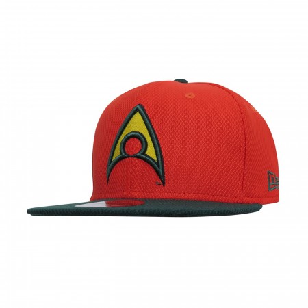 Aquaman Symbol Orange 9Fifty Adjustable Hat