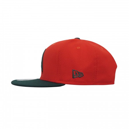 Aquaman Symbol Orange 9Fifty Adjustable Hat