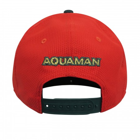 Aquaman Symbol Orange 9Fifty Adjustable Hat